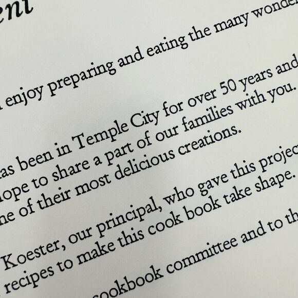 St. Luke's Catholic Community Cookbook Temple City California Spiralbound - Picture 4 of 11